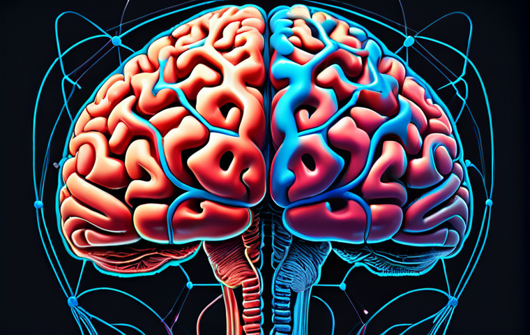 **Prompt 1:** A digital illustration depicting a human brain intertwined with artificial neural networks, symbolizing the collaboration and contrasting learning styles between humans and AI. Emphasize concepts like empathy, intuition, and emotional intelligence for the human brain, and speed, data processing, and analytical capabilities for the AI network. Style: futuristic, vibrant colors, focus on interconnectedness.